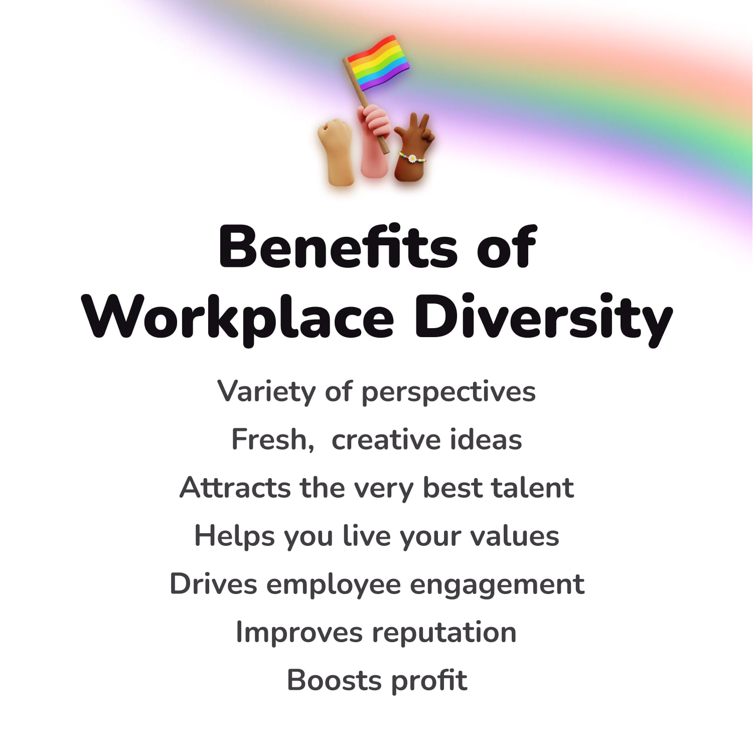 Benefits of workplace diversity